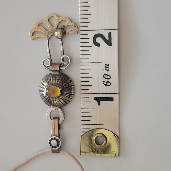 Handmade one of a kind necklace made by Finnish artist - Picture 8 of 9